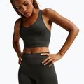 Pantaloncini da donna Nike Pro Seamless High-Waisted Biker 5" dark smoke grey 4