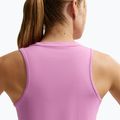 Maglietta da allenamento da donna Nike One Classic Dri-Fit light magenta/white 6