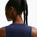 Maglietta da allenamento da donna Nike One Classic Dri-Fit midnight navy/white 5