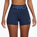 Spodenki damskie Nike Pro Sculpt High Waisted 3" Biker midnight navy/white