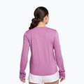 Maglia a maniche lunghe da allenamento Nike One Classic Dri-Fit light magenta/white 2