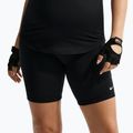 Pantaloncini da donna Nike One Maternity High-Waisted 8" black/white