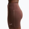 Shorts da donna Nike One Biker 5" light chocolate 5