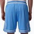 Pantaloncini da basket da uomo Jordan Mesh Diamond 4" university blue/white/white 3