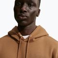 Felpa da uomo Nike Club Pullover Hoodie ale brown/ale brown/white 5