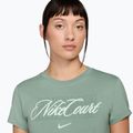 Maglietta da tennis da donna Nike Court Heritage steam/barely green 3