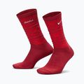 Calzini Nike Everyday Plus Cushioned Crew team crimson/metallic silver