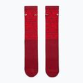 Calzini Nike Everyday Plus Cushioned Crew team crimson/metallic silver 2