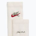 Calzini Nike Everyday Plus Crew 3 paia sail/neutral olive/team crimson 4