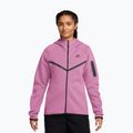 Felpa da donna  Nike Sportswear Tech Fleece Windrunner light magenta/black