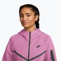 Felpa da donna  Nike Sportswear Tech Fleece Windrunner light magenta/black 3