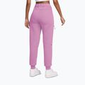 Pantaloni da donna Nike Sportswear Tech Fleece Mid-Rise light magenta/black 2