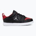 Scarpe da bambino Jordan Court Connect Low black/gym red/white 2