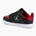 Buty dziecięce  Nike Jordan Court Connect Low black/gym red/white 3
