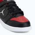 Scarpe da bambino Jordan Court Connect Low black/gym red/white 7
