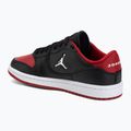 Scarpe Jordan Court Connect Low black/gym red/white 3