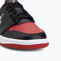 Scarpe Jordan Court Connect Low black/gym red/white 7