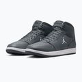Scarpe uomo Nike Jordan Access Court Mid smoke grey/light smoke grey/white 3