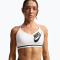 Reggiseno sportivo Nike Indy Light Support white/black