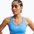 Reggiseno sportivo Nike Swoosh Medium Support university blue/white 4