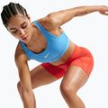 Reggiseno sportivo Nike Swoosh Medium Support university blue/white 6
