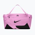 Borsa da allenamento Nike Brasilia Duffel Small 40 l light magenta/black/black