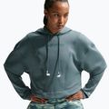 Felpa da allenamento da donna Nike Pro Therma-Fit Hoodie mineral slate/white 4