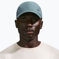 Cappellino con visiera Nike Dri-Fit Club Unstructured Metal Swoosh mineral Mineral slate/metallic silver 3