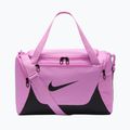 Borsa da allenamento Nike Brasilia Duffel Extra Small 24 l light magenta/black/black