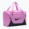 Borsa da allenamento Nike Brasilia Duffel Extra Small 24 l light magenta/black/black 2