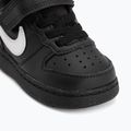 Scarpe per bambini Nike Court Borough Low Recraft black/black/white 7