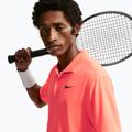 Maglietta da tennis da uomo Nike Court Dri-Fit Polo Solid hot lava/black 6