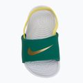 Ciabatte da bambino Nike Kawa malachite/sonic yellow 5