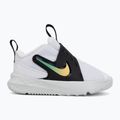 Scarpe per bambini Nike Team Hustle D 12 white/black/clear emerald/topaz gold 2