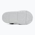 Scarpe per bambini Nike Team Hustle D 12 white/black/clear emerald/topaz gold 4