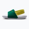 Ciabatte da bambino Nike Kawa malachite/sonic yellow 2