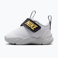 Scarpe per bambini Nike Team Hustle D 12 white/black/clear emerald/topaz gold 2