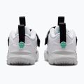 Scarpe per bambini Nike Team Hustle D 12 white/black/clear emerald/topaz gold 4