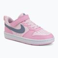 Scarpe per bambini Nike Court Borough Low Recraft pink foam/pink rise/white/ashen slate