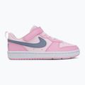 Scarpe per bambini Nike Court Borough Low Recraft pink foam/pink rise/white/ashen slate 2