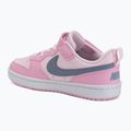 Scarpe per bambini Nike Court Borough Low Recraft pink foam/pink rise/white/ashen slate 3