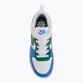 Scarpe per bambini Nike Court Borough Low Recraft white/malachite/mineral slate 5