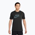 Maglietta da corsa da uomo Nike Dri-Fit Running black/mineral slate