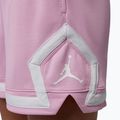 Pantaloncini da basket da donna Nike Jordan Sport Diamond 4" iced carmine/iced carmine/white/white 7
