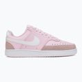 Scarpe da donna Nike Court Vision Low Suede pink foam/white 2