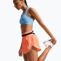 Pantaloncini da corsa da donna Nike Tempo Swoosh Dri-Fit Mid-Rise Brief-Lined orange pulse/white 5