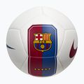 Pallone da calcio Nike Pitch FC Barcelona white/cardinal red size 5 2