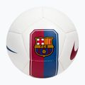 Pallone da mini calcio Nike Skills FC Barcelona white/cardinal red size 1 2