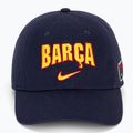 Cappellino con visiera Nike FC Barcelona Club Cotton blackened blue 2