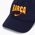 Cappellino con visiera Nike FC Barcelona Club Cotton blackened blue 3